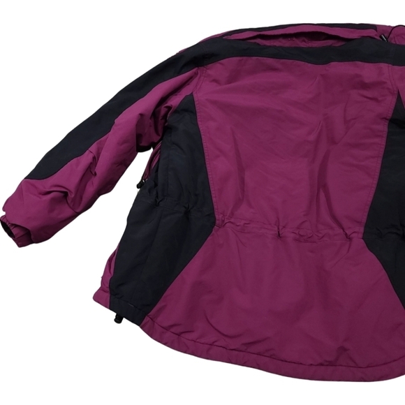 LL Bean Womens Hooded Winter Jacket Thinsulate Lite Loft Insulation MediumPurple - Picture 11 of 16